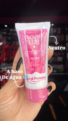 Lingerie como presente: como escolher com afeto e elegância — Gel Lubrificante Love Lub (Neutro) 60G - La Pimienta
