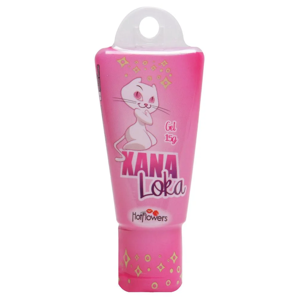 Xana Loka Excitante Feminino (Esquenta, esfria, excita, vibra, lubrifica)15G - Hot Flowers