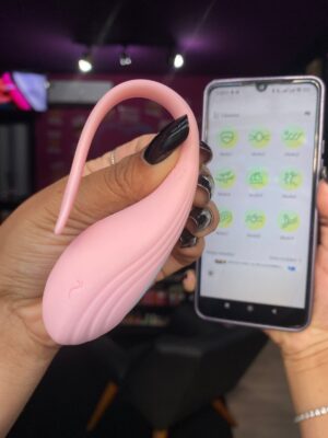Juntos Vibrador de casal por aplicativo de celular 9 intensidades (2029) recarregável